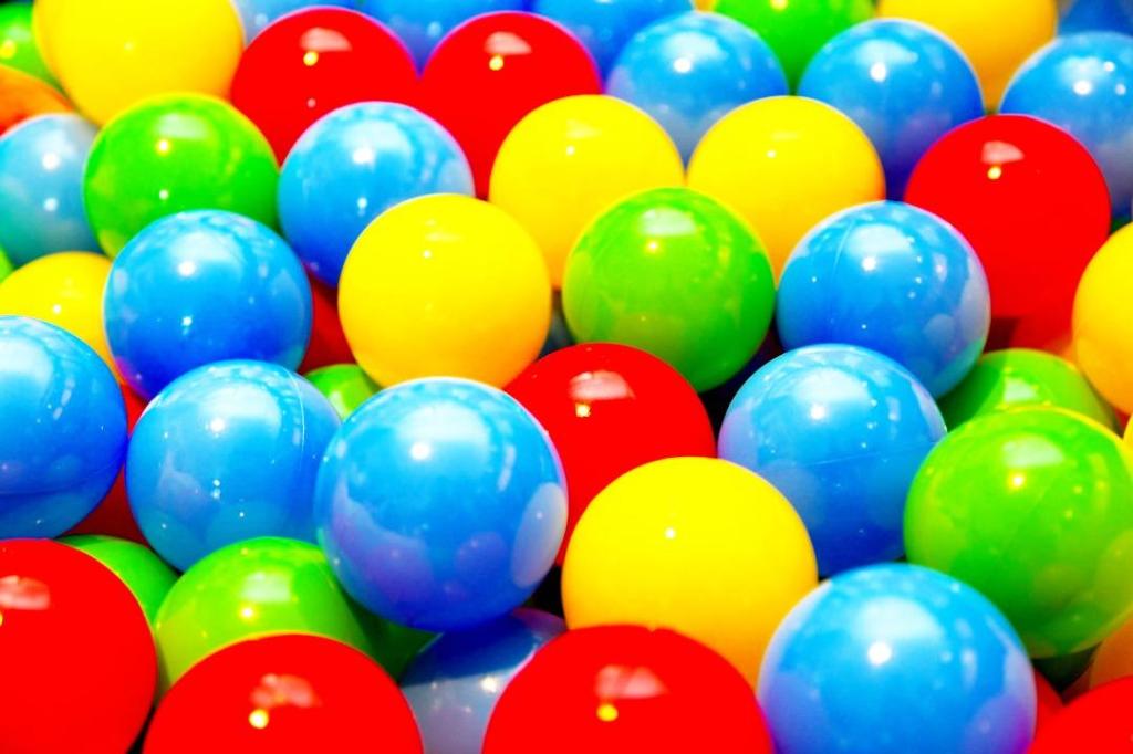 カラフルボール（かんたんキレイ登録のサンプル）の画像