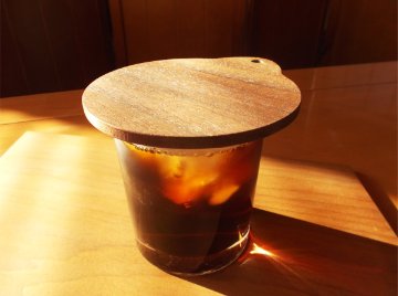 木製カップリッド（蓋） 冷たい飲み物 防塵専用の画像