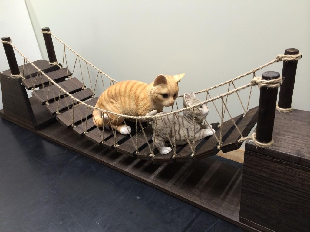 猫のつり橋キットの画像